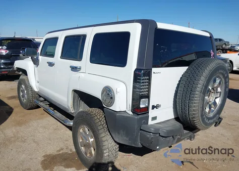 2007 Hummer H3 Suv z USA, uszkodzony, nr VIN 5GTDN13E078229847